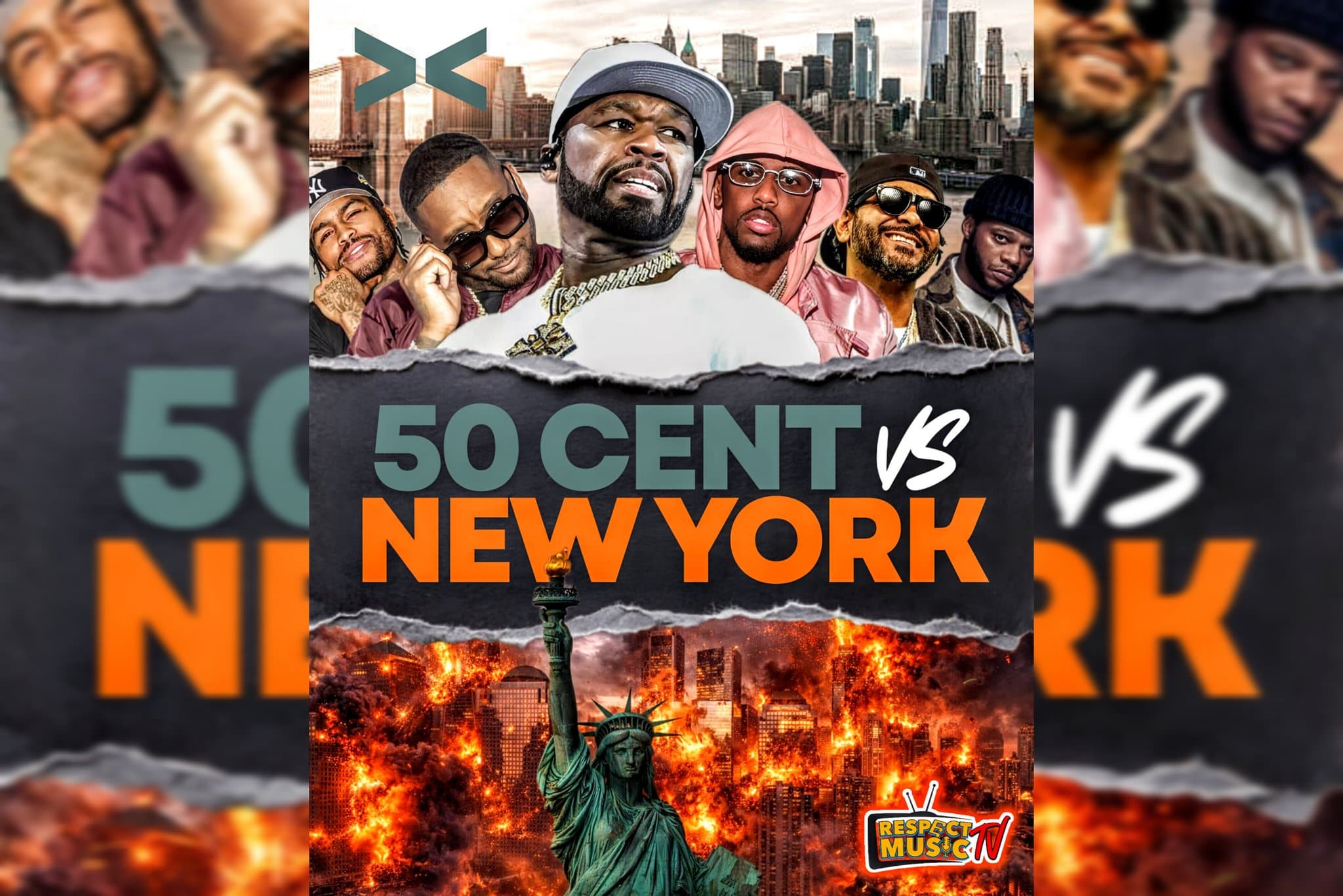 50 cent vs New York
